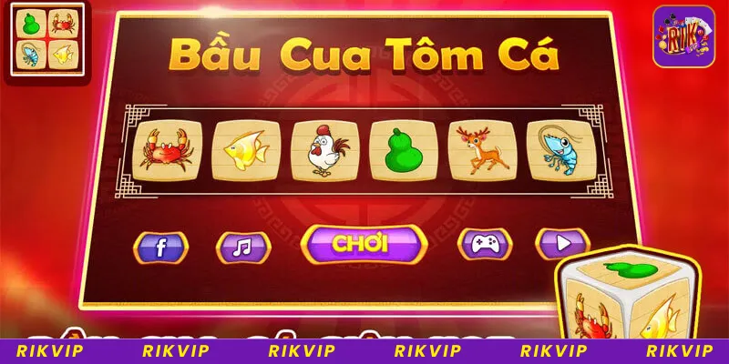 Tìm hiểu luật chơi Bầu Cua Online Rikvip